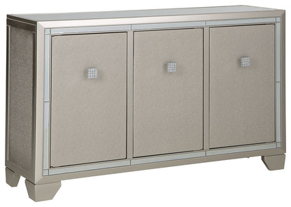 Chaseton - Accent Cabinet - Champagne