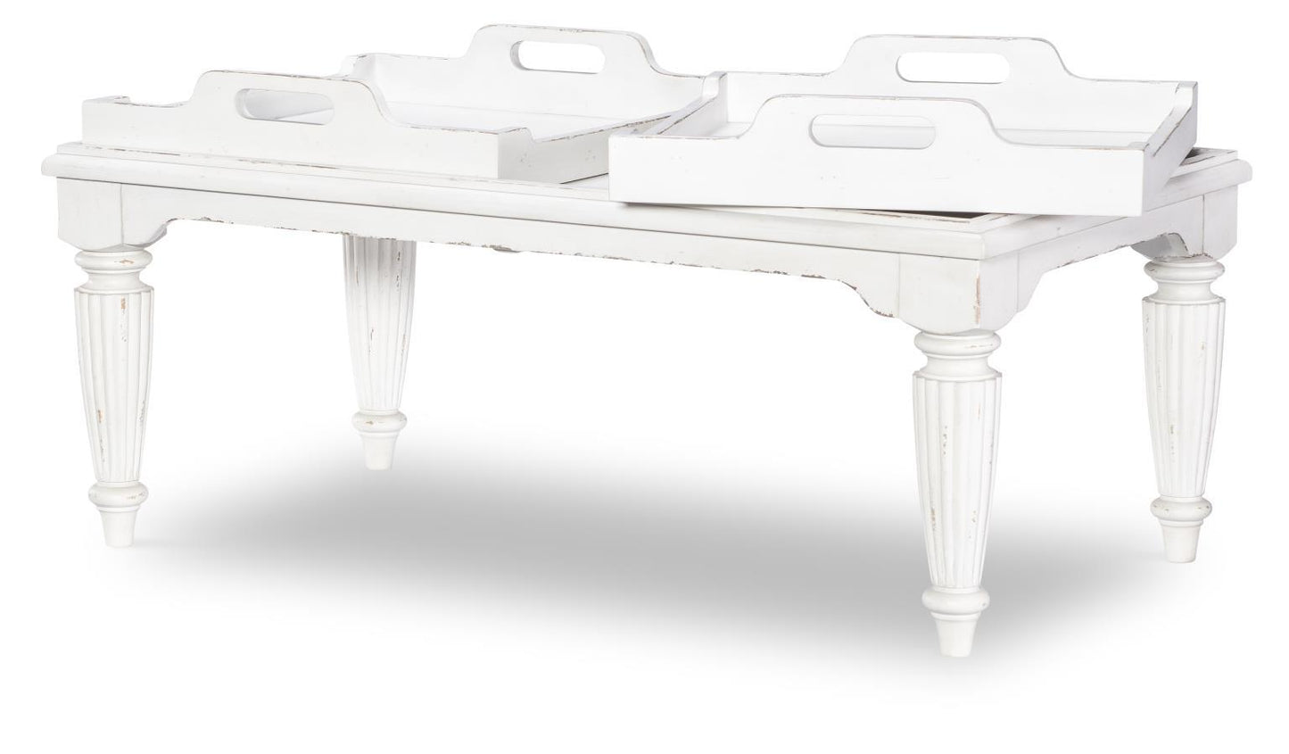 Vintage Market - Tray Top Cocktail Table - Picket Fence