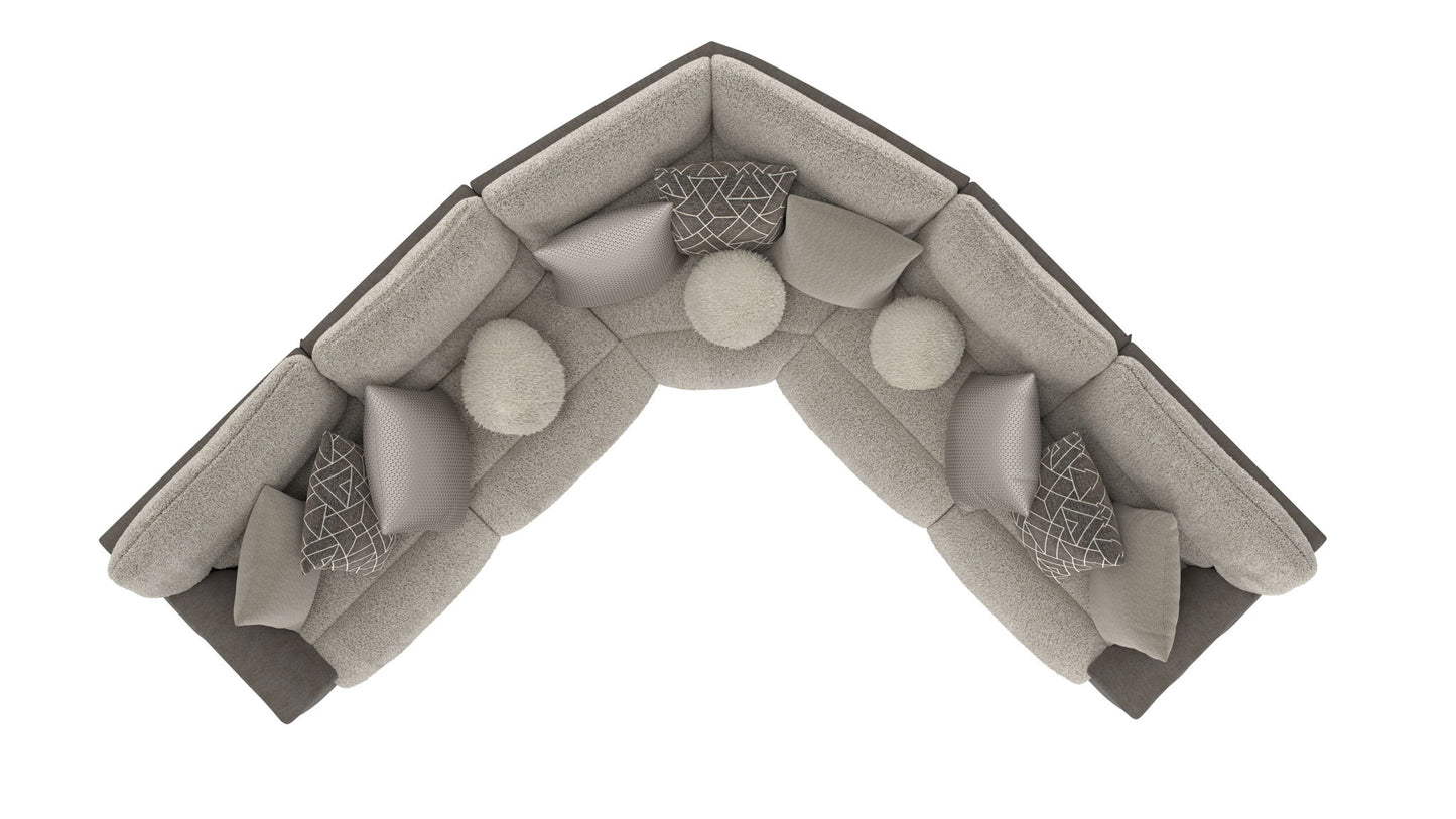 Rendezvous - Power Headrest Power Deep Seat LSF Recliner - Umber