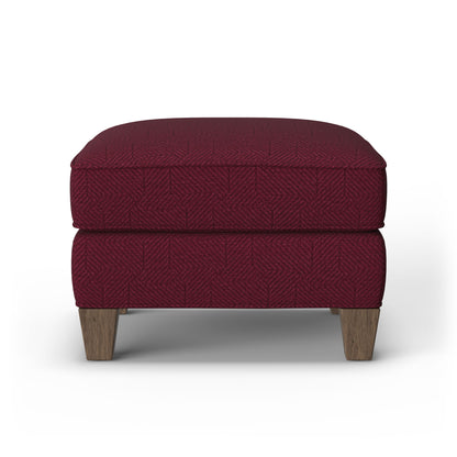 Allison - Fabric Ottoman