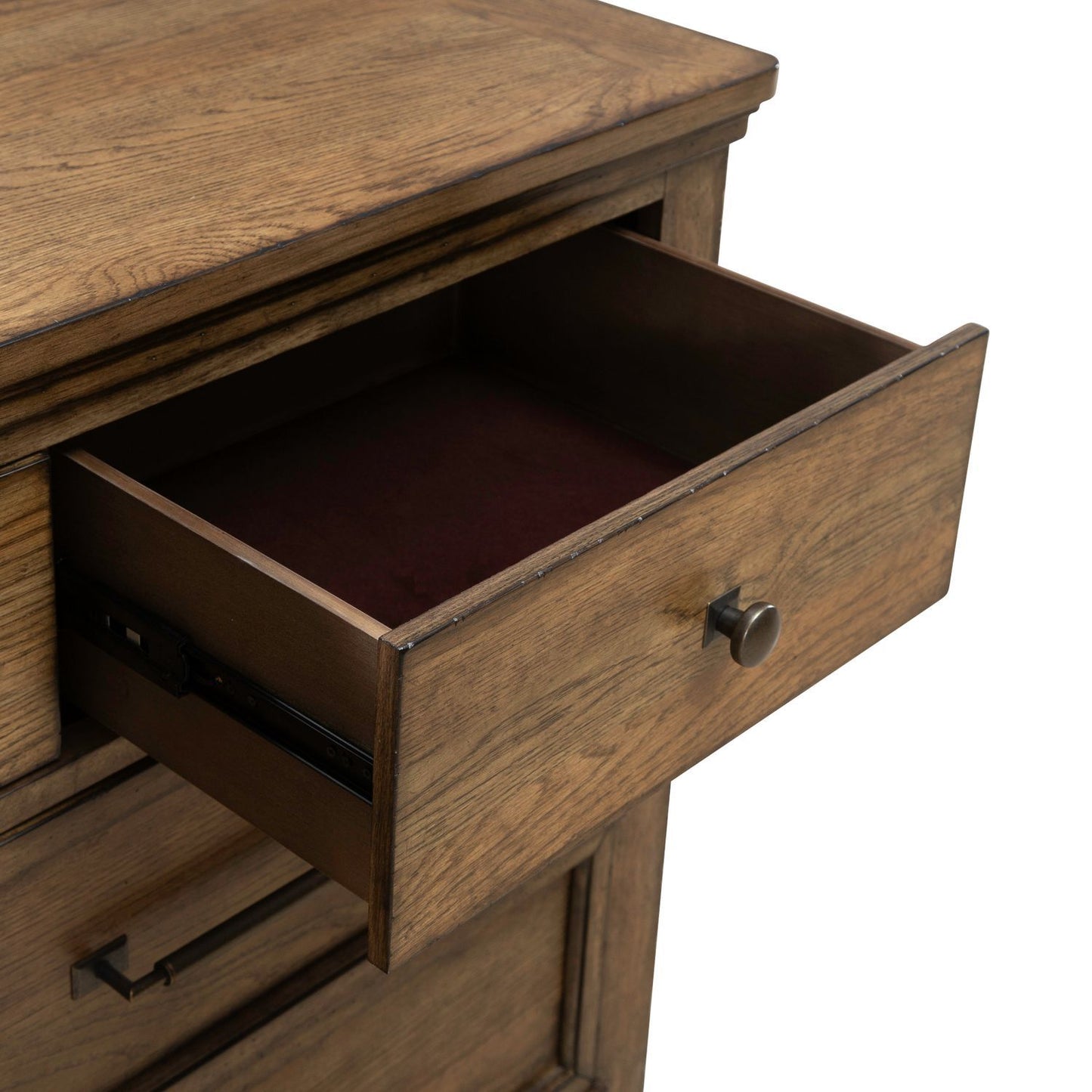 Carolina Park - 7 Drawer Dresser - Brown