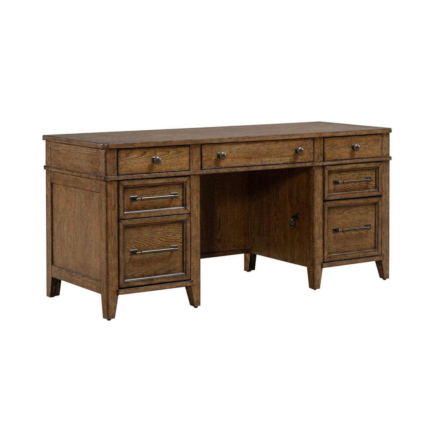 Carolina Park - Jr Executive Credenza - Brown