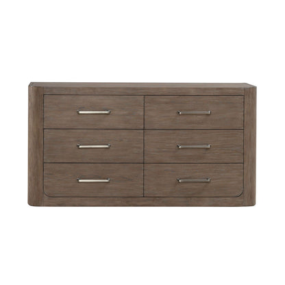 South Bend - 6 Drawer Dresser - Brown