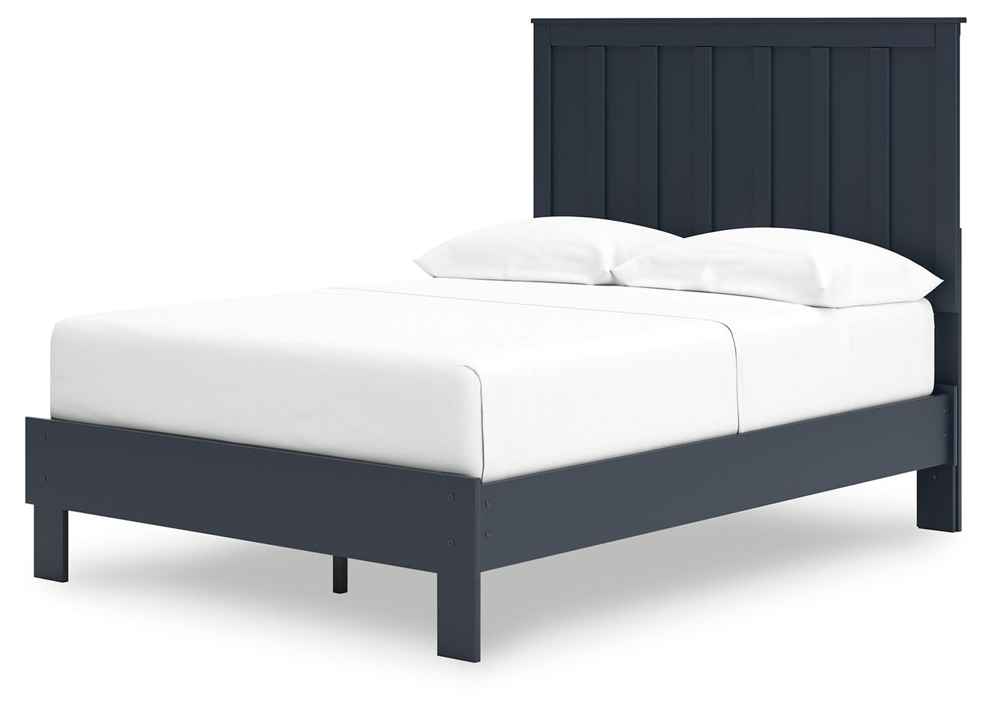 Simmenfort - Platform Bed With Panel Headboard