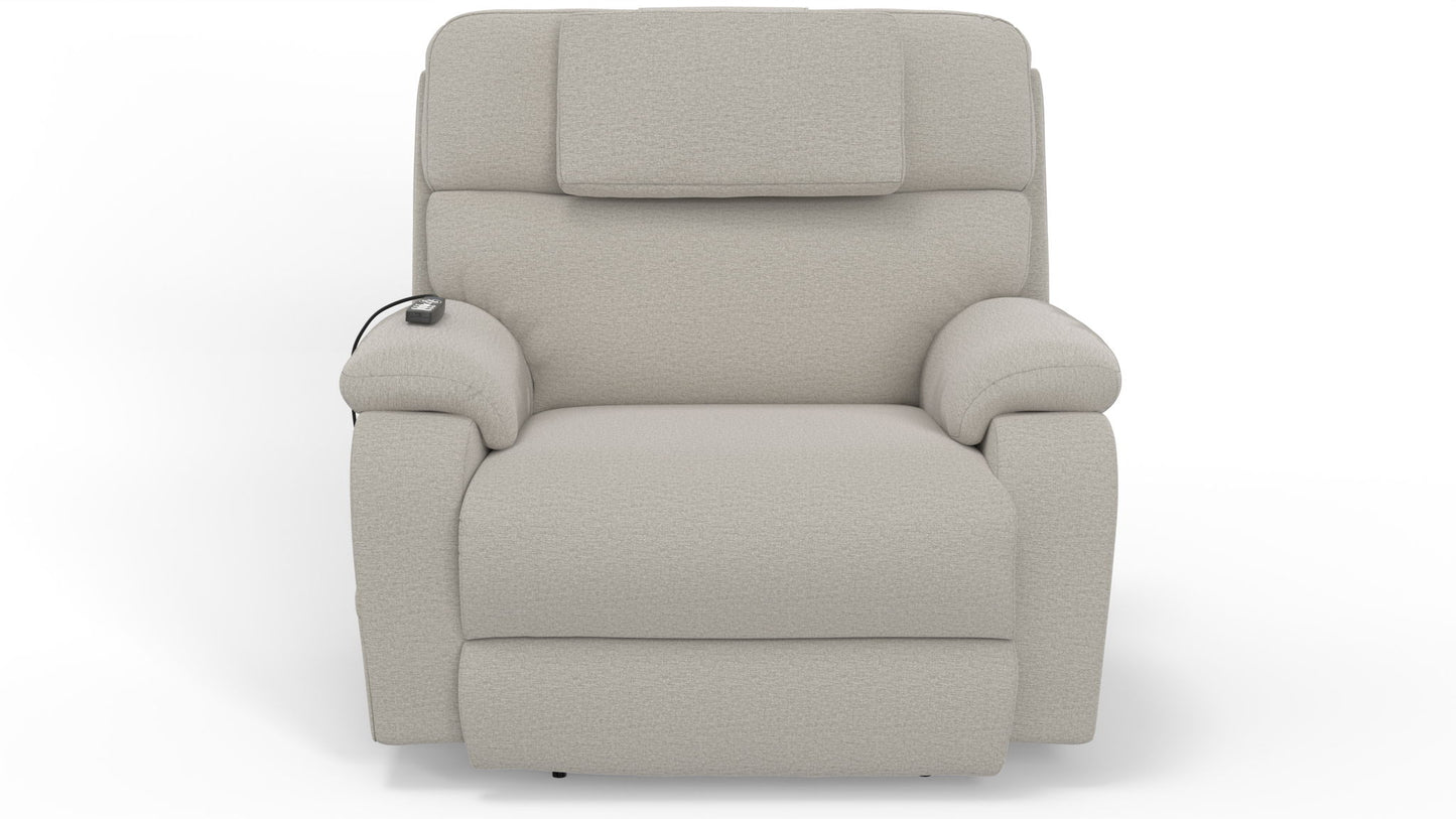 Dreamtime - 48" Power Headrest Power Lay Flat Recliner With CR3 Heat/Massage/Zero Gravity