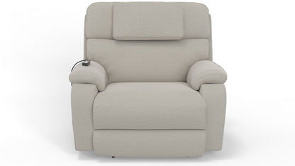 Dreamtime - 48" Power Headrest Power Lay Flat Recliner With CR3 Heat/Massage/Zero Gravity