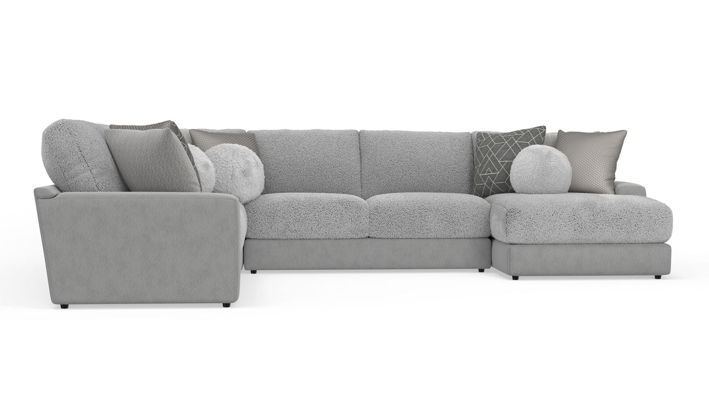 Canyon - LSF Sofa - Platinum