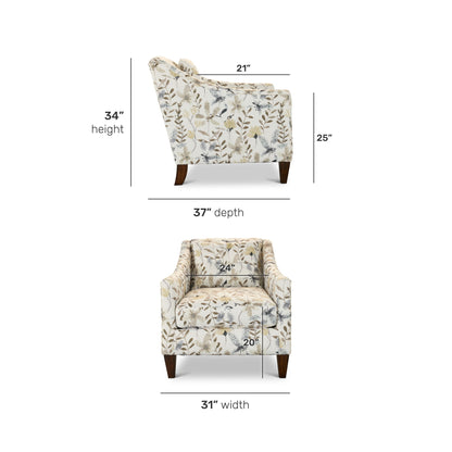 Skylar - Fabric Stationary Chair