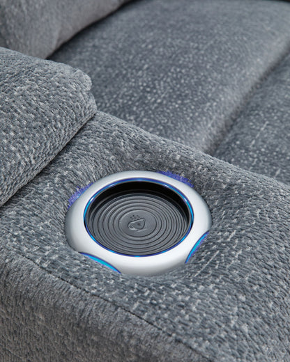 Studio Cave - Power Recliner - Steel