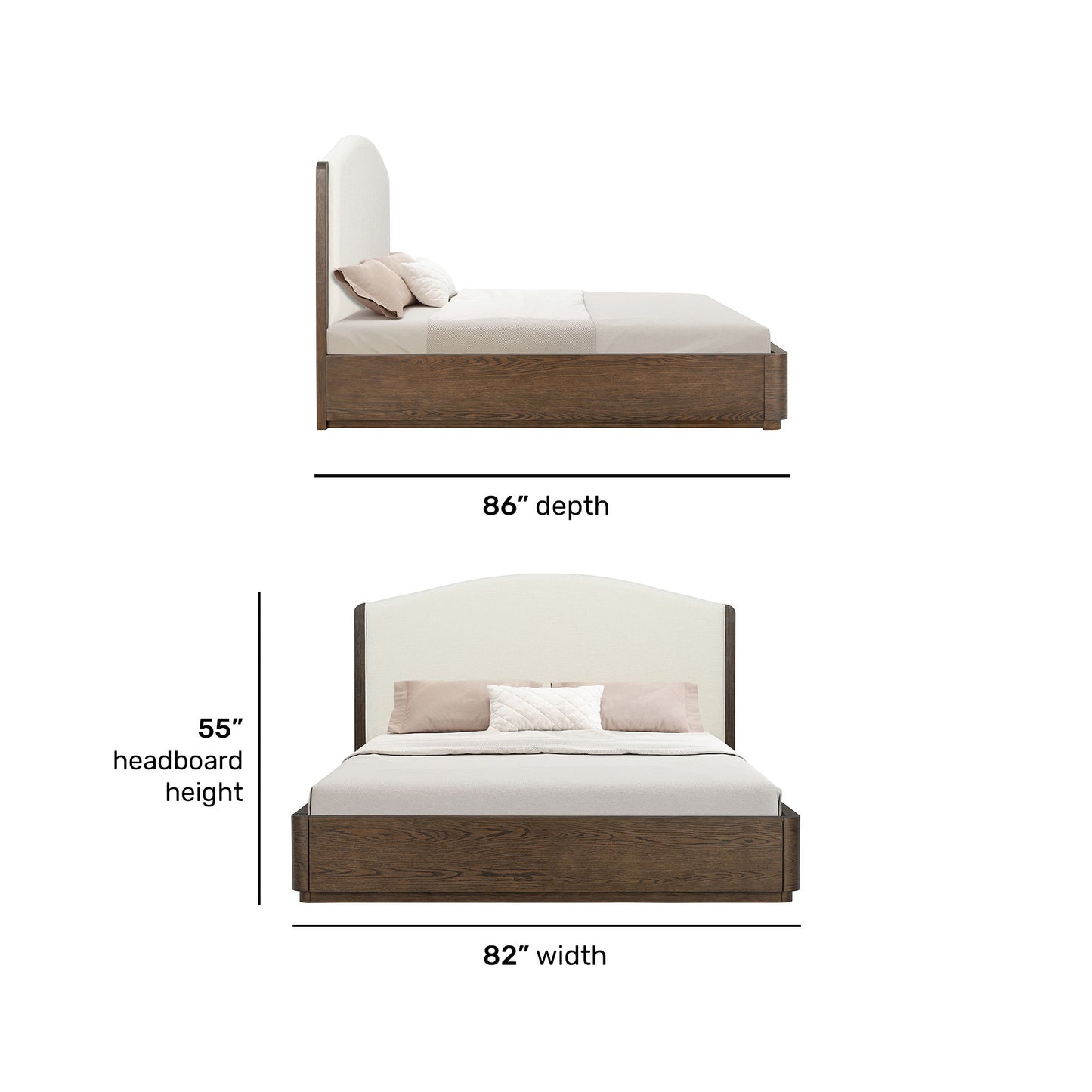 Athens - Upholstered Bed