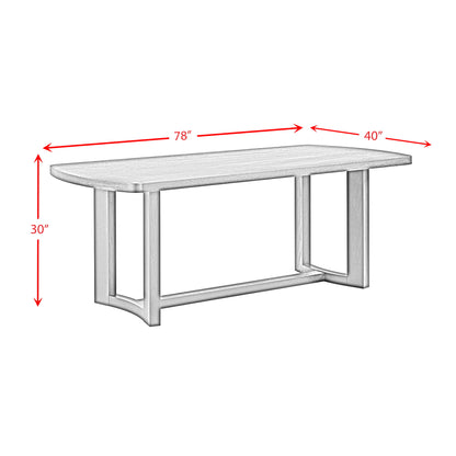 Portland - Rectangular Dining Room Set