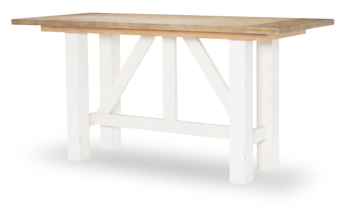 XXX's And OOO's - Counter Height Dining Table - Two Tone
