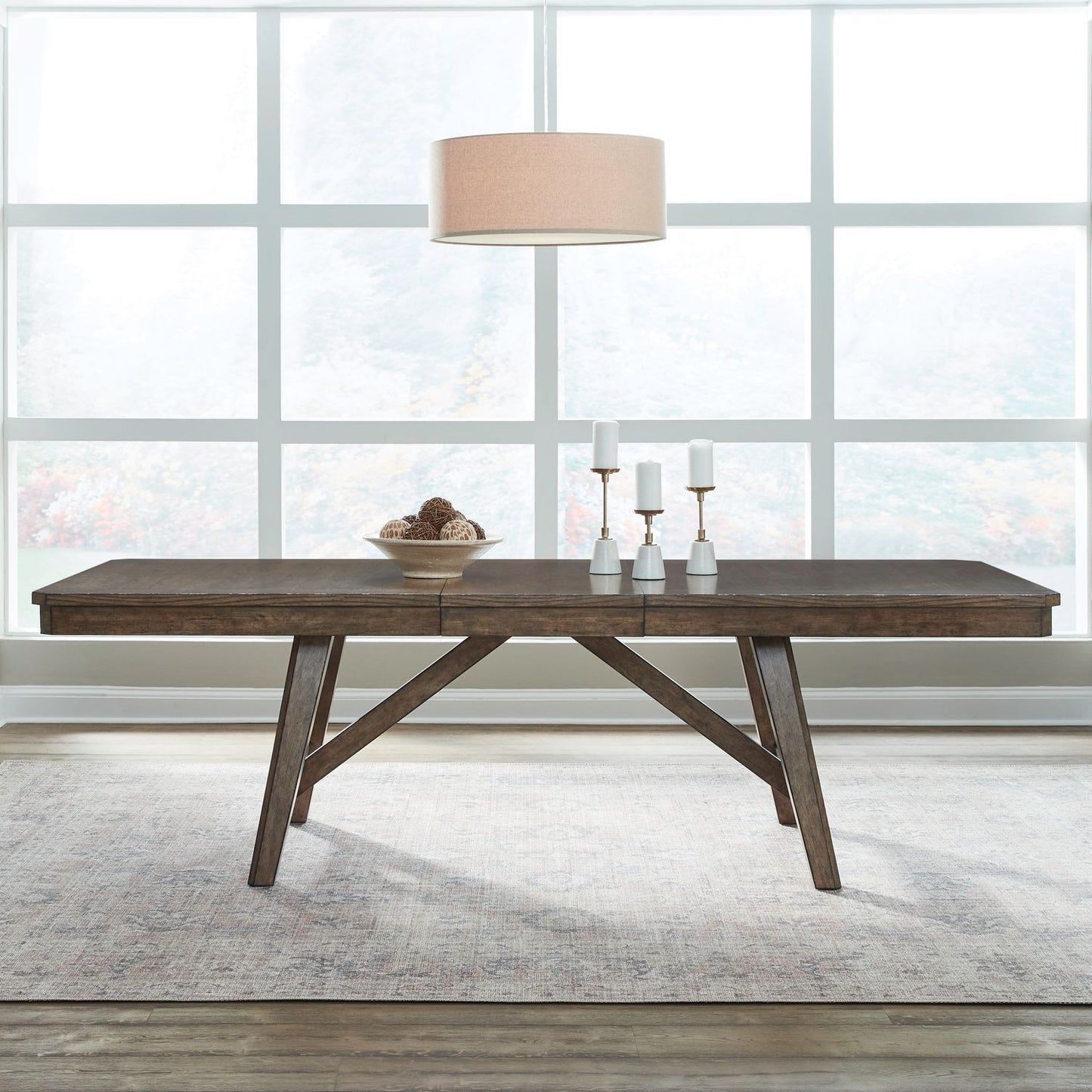 Carolina Park - Trestle Table Top - Brown