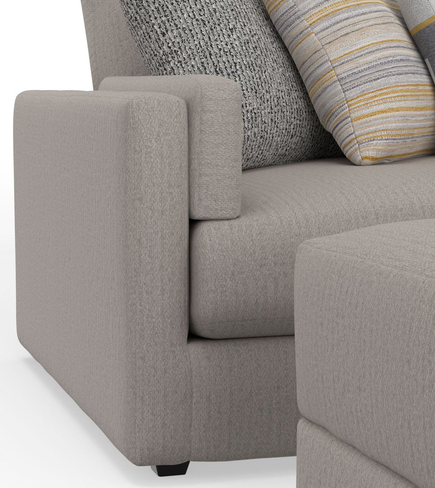 Trevor - Extra Deep Oversized Sofa With Included Storage Cocktail Ottoman