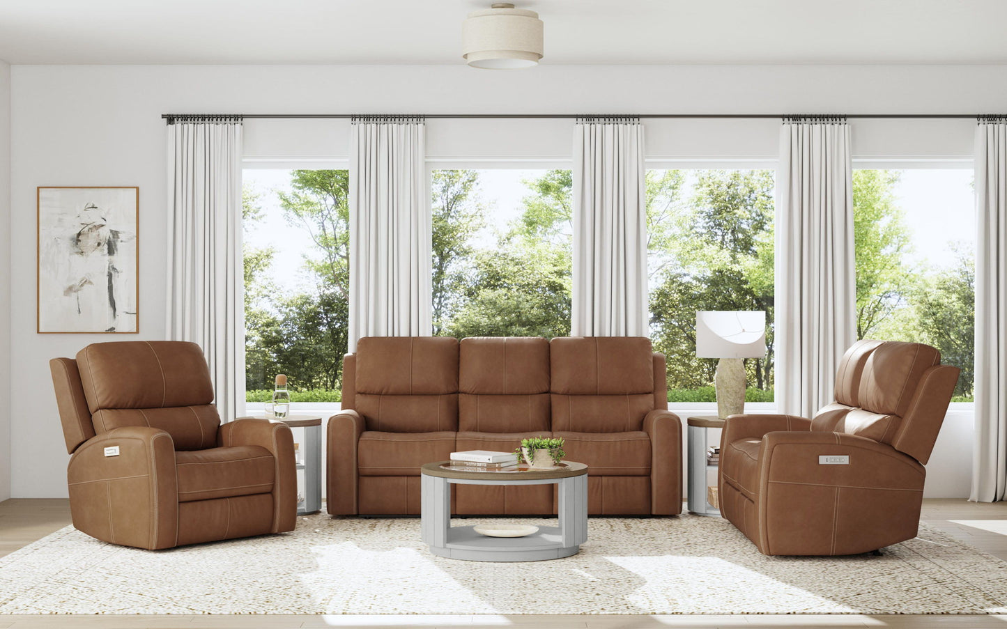 Linden - Power Recliner With Power Headrest & Lumbar