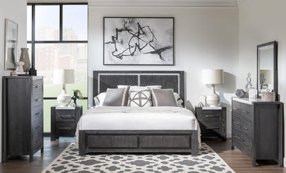 Horizons - Beveled Mirror - Espresso