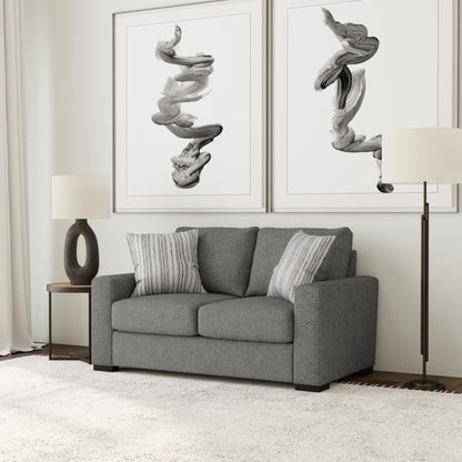 Theodore - Fabric Stationary Loveseat