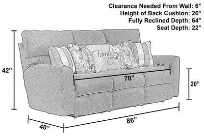 Searsport - Power Headrest Reclining Sofa