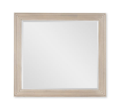 Horizons - Beveled Mirror - Soft Taupe
