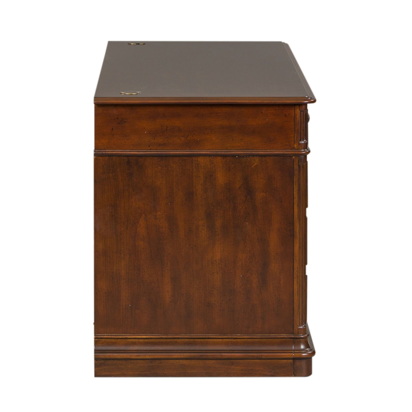 Brayton Manor - Jr Executive Credenza Top - Dark Brown