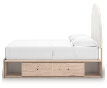 Arloster - Upholstered Panel Bed