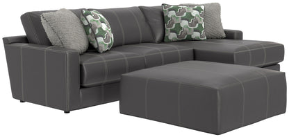 Minori - Italian Leather Sofa / Chaise And Cocktail Ottoman
