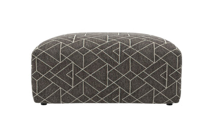 Reddington - Cocktail Ottoman - Umber