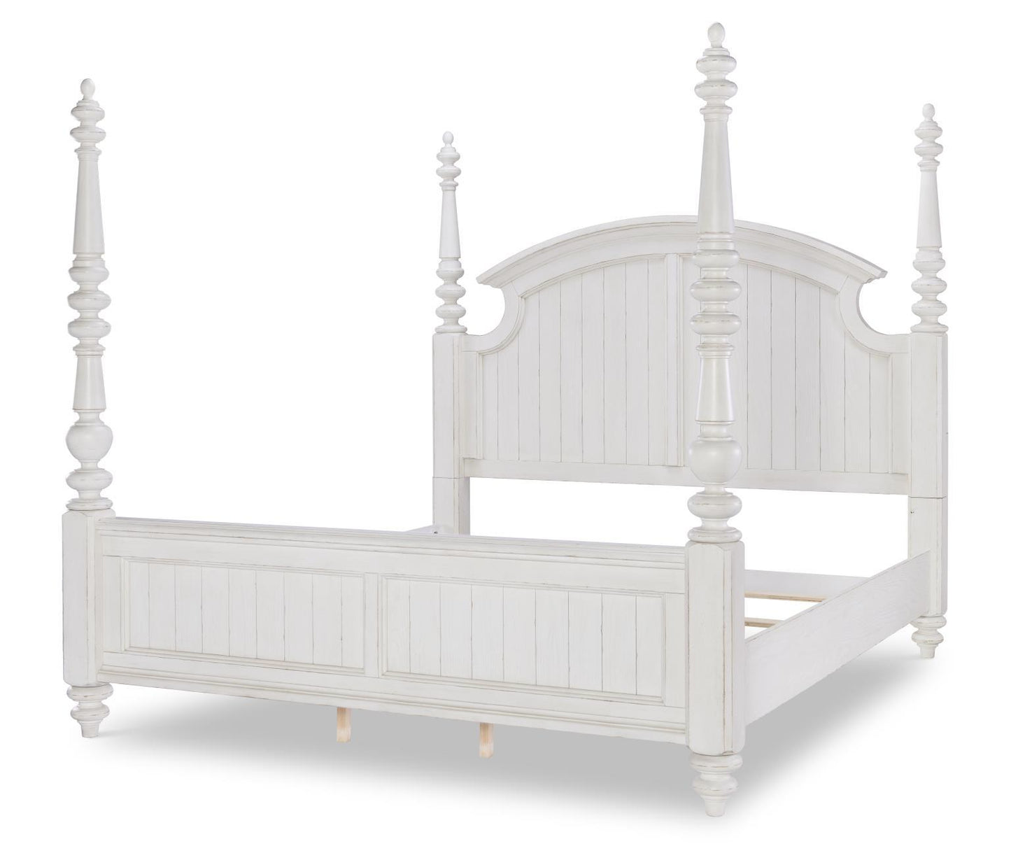 Cottage Park - Poster Panel Headboard King / California King - Aged White