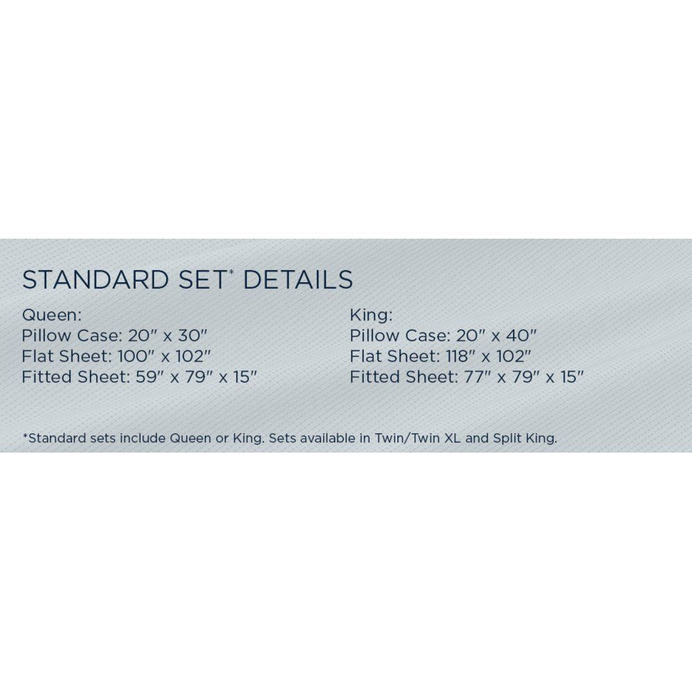 Linens - Tempur ProAir Sheet Set - Cool Gray