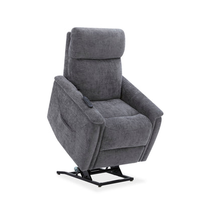 Luma - Petite Power Lift Recliner With Power Headrest, Lumbar, Heat & Massage