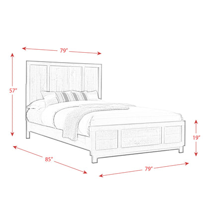 Harlington - Panel Bed