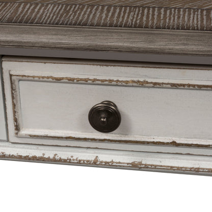 Magnolia Manor - Rectangular Cocktail Table - White