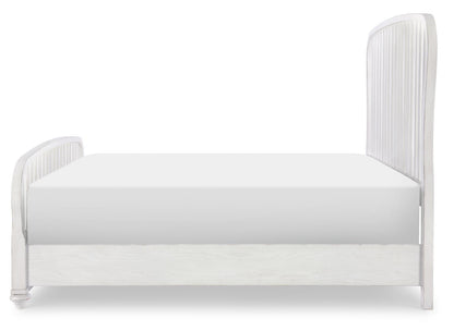 Cottage Park - Spindle Headboard King / California King - Aged White
