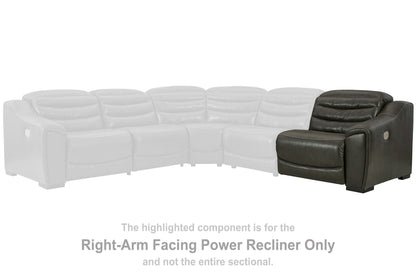 Center Line - RAF Zero Wall Power Recliner - Dark Gray