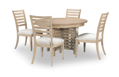 Edgewater - Ladder Back Side Chair (Set of 2) - Light Brown
