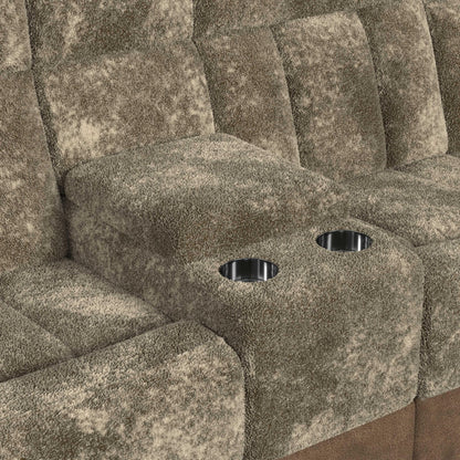 Santorini - LHF Power Motion Recliner - Dillon / Shire Cappuccino