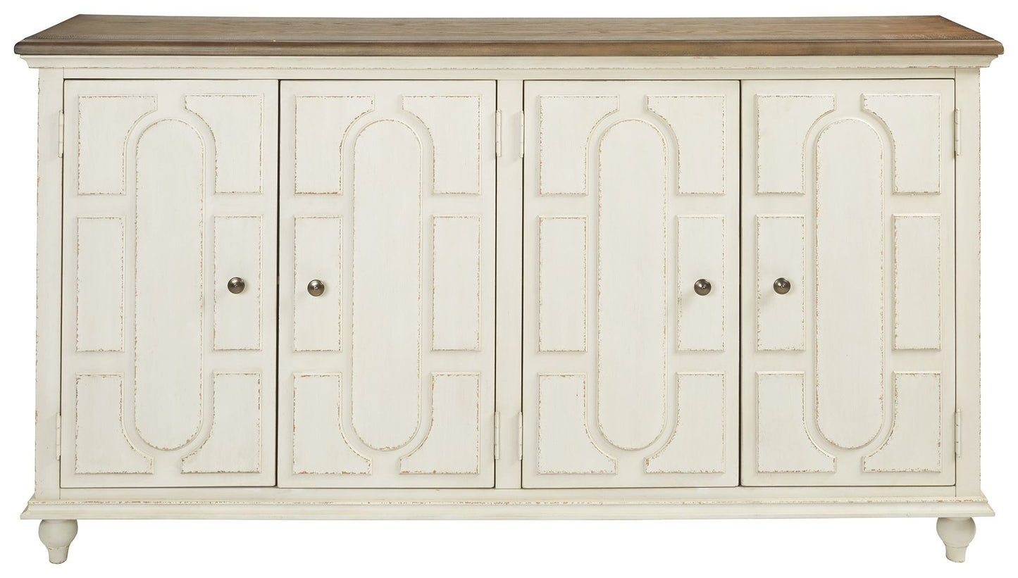 Roranville - Accent Cabinet - Antique White