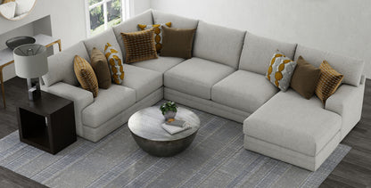 Tori - Sectional With Comfort Coil Seating And Accent Pillows Included
