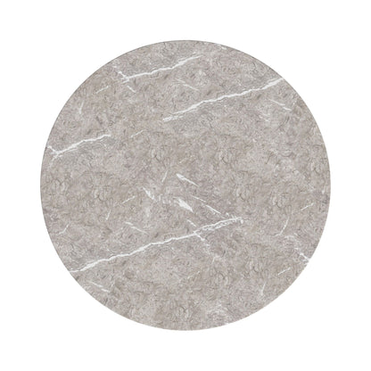 Oregon - Round Table With Faux Marble Top