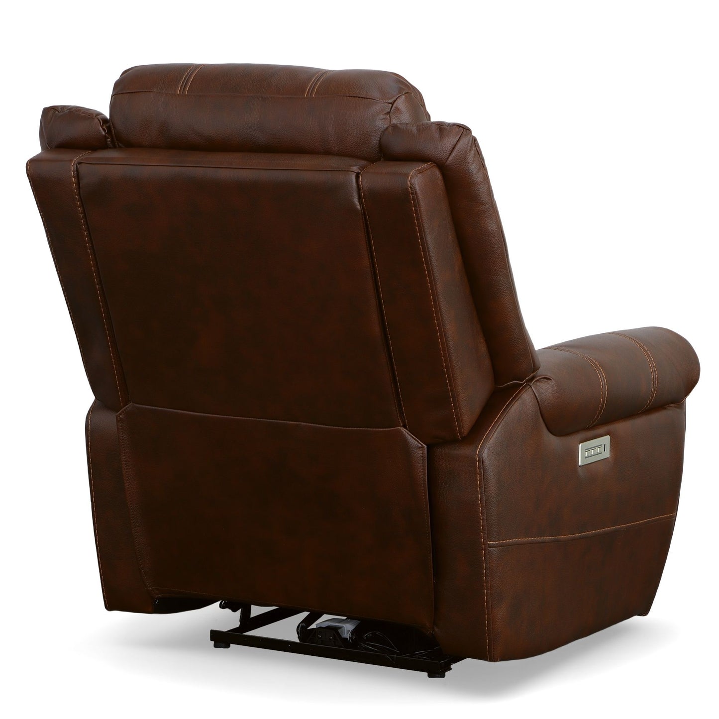 Oscar - Power Recliner With Power Headrest - Pumpernickel