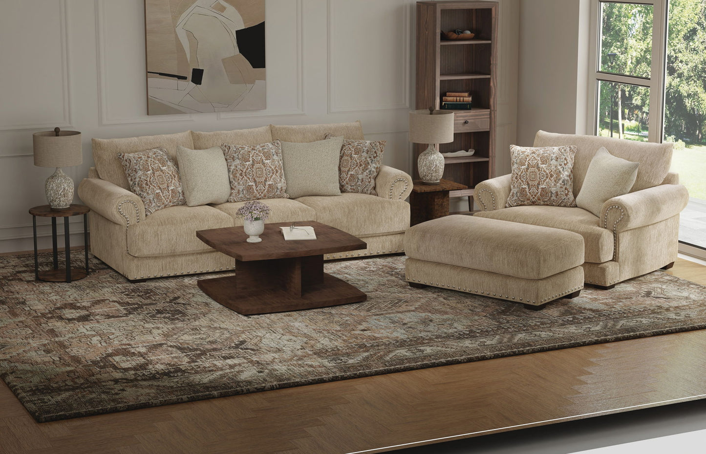 Monarch - Chair & 1/2 - Sand