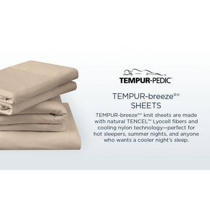 Linens - Tempur Breeze Cooling Sheet Set - Sandstone