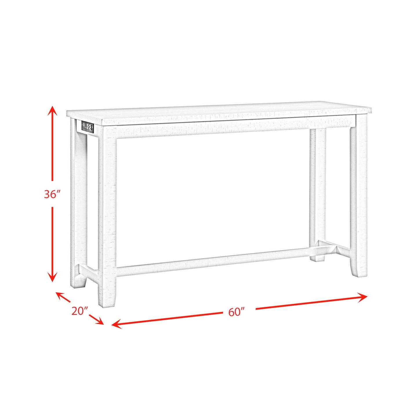Stone - Occasional Bar Table Single Pack