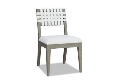 Staycation - Woven Side Chair (Set of 2) - Driftwood