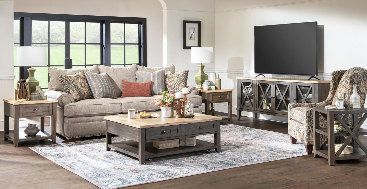 XXX's And OOO's - Cocktail Table - Two Tone