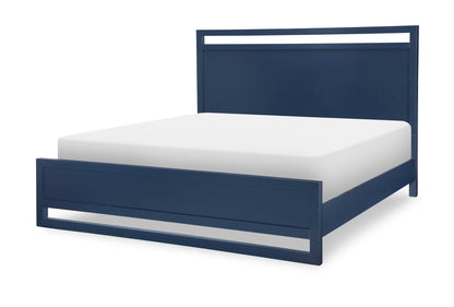 Summerland - King Panel Headboard - Blue