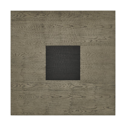 Jemma - Square Dining Table - Gray / Dark Espresso