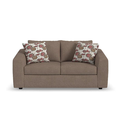 Chevy - Fabric Loveseat - Brown