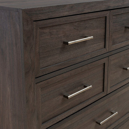 Modern Edge - 5 Drawer Chest - Brown
