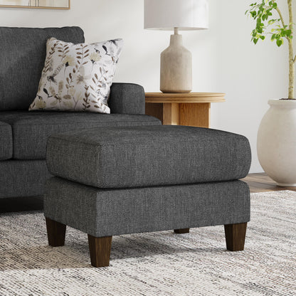 Cole - Fabric Stationary Ottoman
